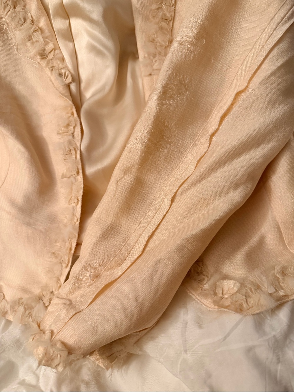 Vintage Dior silk blazer - Picture 3 of 7